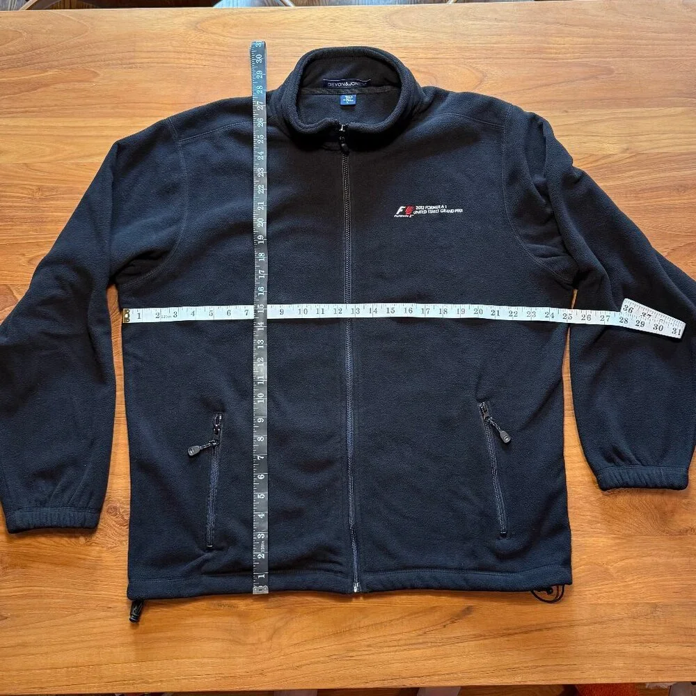 F1 US Grand Prix 2012 (Inaugural‎ Race - Austin) Full Zip Fleece, Large